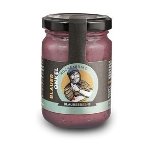 Die KOCHfabrik Senf Blauer Onkel Blaubeer-Senf, lieblich 130 ml