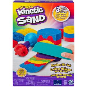 Kinetic Sand Sandset - 383 Gramm - Regenbogen - Kinetic Sand - One Size - Kinetischer Sand