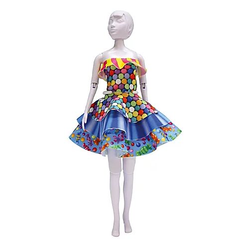 Nähset Puppenkleid "bunt"