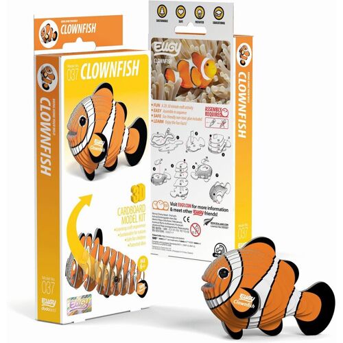 Eugy - 3d Bastelset Clownfisch