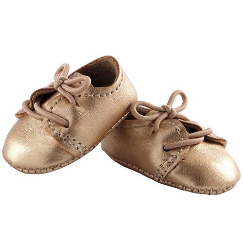 Djeco Puppenschuhe - 30-32 cm - Gold - Djeco - One Size - Puppenkleidung