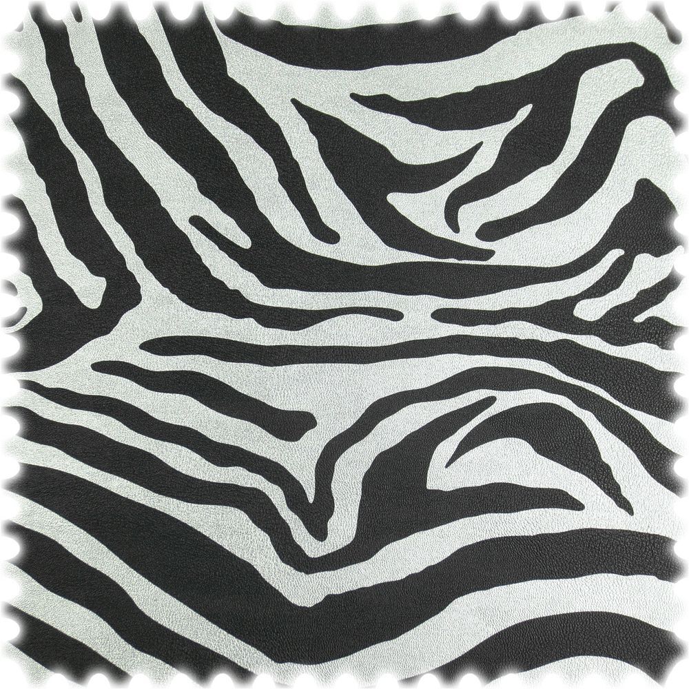 polstereibedarf-online AKTION Kunstleder Plains Zebra Metallic mit Rückenkaschierung