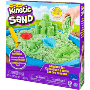 Kinetic Sand Sandbox Sæt - 6 dele