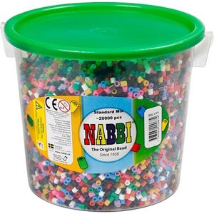 Nabbi Medium Rørperler Standard Mix - 20000 stk