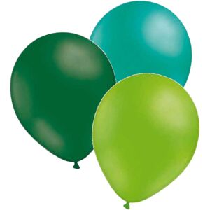 Sassier Balloner Fest Fødselsdag Grøn 24 Pack Party Balloner Premium