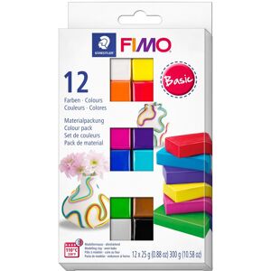 STAEDTLER F FIMO Lera Soft Colour 12-p Basfärger Staedtler