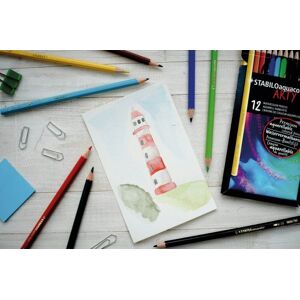 Akvarellpennor Arty Aquacolor 24-pack STABILO