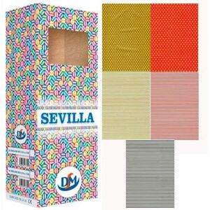 Gift Wrap DM Sevilla Multicolour Roll 70 x 200 cm (50 Units)