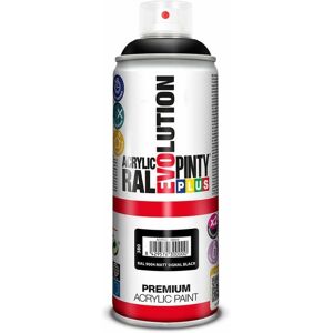 Spray paint Pintyplus Evolution RAL 9004 Signal Black 400 ml Matt