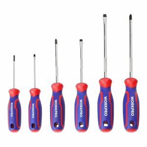 GreatTiger Screwdriver Set Workpro 6 Pieces