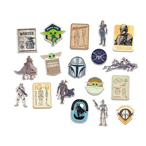 Star Wars: The Mandalorian Bounty Hunter-køleskabsmagnetsæt (pakke med 18)