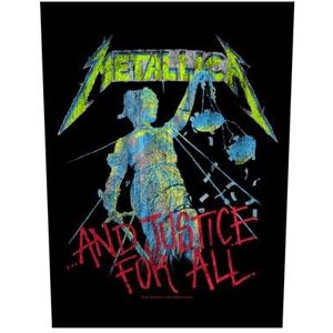 Metallica Back Patch: And Justice for All