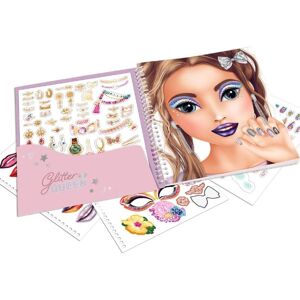 Top Model TOPModel Dress Me up Face Stickersbok Glitter Queen