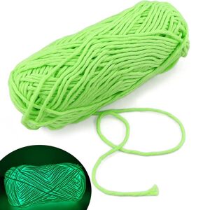 BayOne Lysende garn til strikning og hækling - Grøn 1-Pak