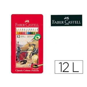 Farveblyanter Faber-Castell 115801 Rød