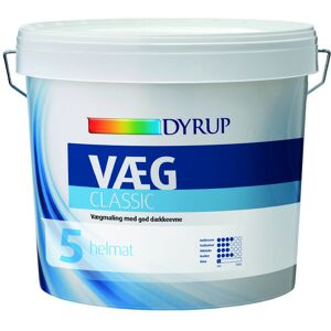 Dyrup Væg 05 - Classic Hvid - 4,50lt