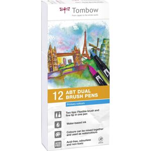 Tombow Abt Dual Penseltusser   Basis   12 Stk.