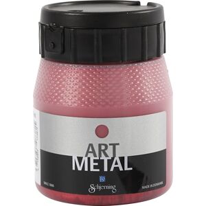 ART Metal Specialmaling   250 Ml   Lavarød