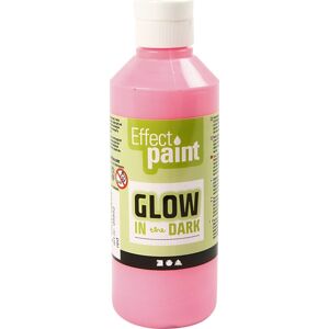 Effect Paint Selvlysende Maling   250 Ml   Lys Rød