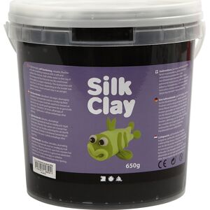 Silk Clay Modellermasse   650g   Sort
