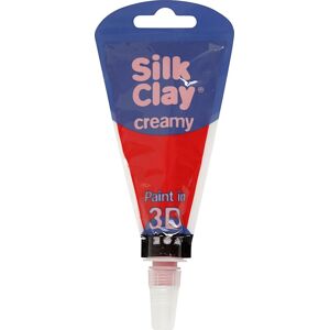 Silk Clay Creamy Modellermasse   35ml   Rød