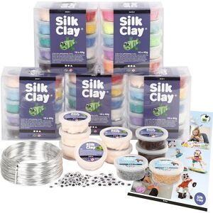 Silk Clay Modellermasse   Klassesæt   Fantasi