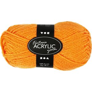 Fantasia Akrylgarn   50g   Neon Orange