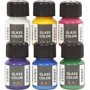 Glass Color Glasmaling   6x30 Ml   Frost   Ass.
