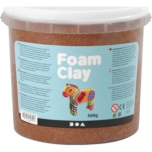 Foam Clay Modellermasse   560 G   Brun