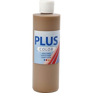 Plus Color Hobbymaling   250 Ml   Light Brown