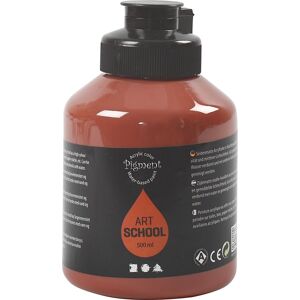 Pigment Kunstnermaling   500 Ml   Burnt Sienna