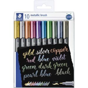 Staedtler Dj Brush Marker   10 Farver