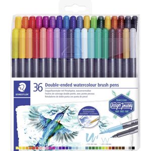 Staedtler Dj Duo Akvareltusser   36 Farver