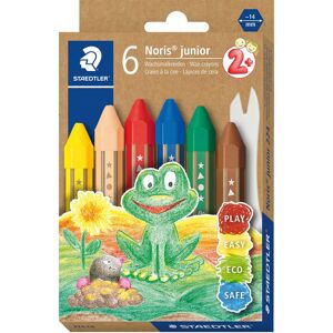 Staedtler Noris Junior Voksfarver   6 Farver