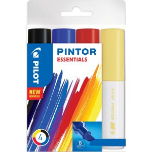 Pilot Pintor Marker   B   Essentials   4 Farver