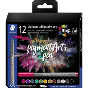 Staedtler Pa Kalligrafi Pen   12 Farver