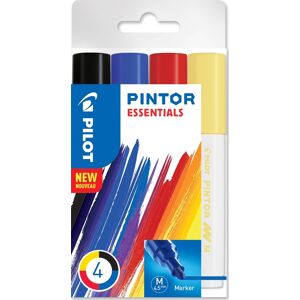 Pilot Pintor Marker   M   Essentials   4 Farver