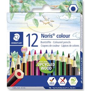 Staedtler Noris 185 Farveblyanter   Kort   12 Farv