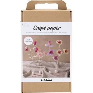 No-Name Diy Kit Crepepapir, Pastelfarvede Blomster