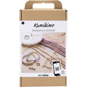 No-Name Diy Kit Kumihimo, Knytte/flette, Venskabsarmbånd