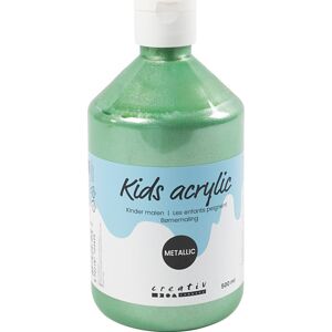 Creativ Company Akrylmaling   500ml   Metallic   Lys Grøn