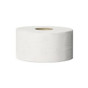 Toiletpapir Tork T2 Advanced Mini Jumbo 2-lag hvid - (12 ruller pr. karton)