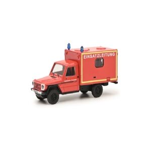 Schuco Mercedes-Benz G, Brandbil model, 1:87, Mercedes-Benz G Boxtruck, Dreng, 1 stk, Orange