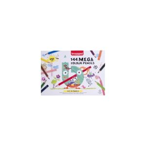 Bruynzeel Mega colour pencil set   12 x 12 colours