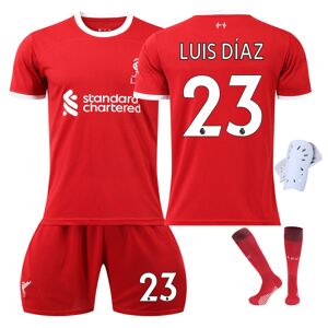 Sæson 2023- Liverpool trøje nr. 11 Salah 9 Firmino .i NO.23 LUIS DIAZ 24
