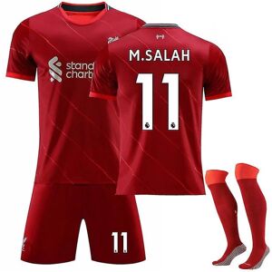 21/22 Liverpool Hjem alah Fodboldtrøje træningssæt yz M.SALAH NO.11 S