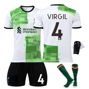23-24 Liverpool udebane grøn trøje nr. 11 alah trøje outfit NO.4 VIRGIL S