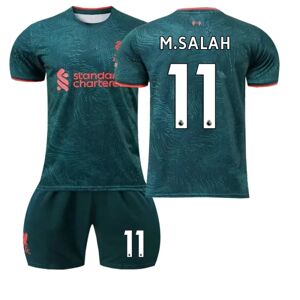 Den nye 22 Liverpool trøje 2 ude NR. 11 Salah skjorte 20(115-125cm)