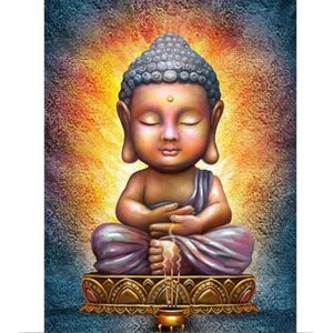Unbranded Tathagata Buddha diamantmaleri (30x40 cm)