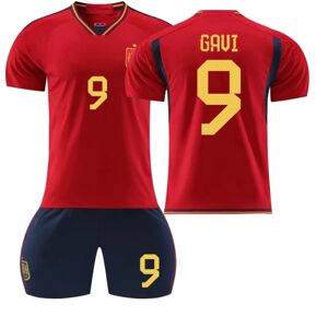 22 Spanien hjemmebanetrøje NR. 9 Gavi sweater zV - Perfet #28